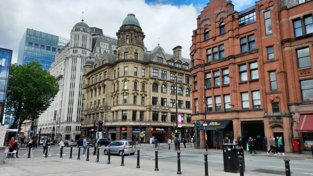 Vue de Manchester, Angleterre
