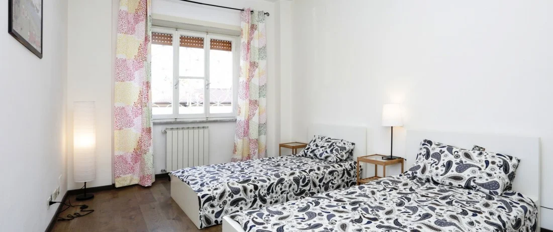 Chambre du logement étudiant, séjour linguistique à Rome, Italie