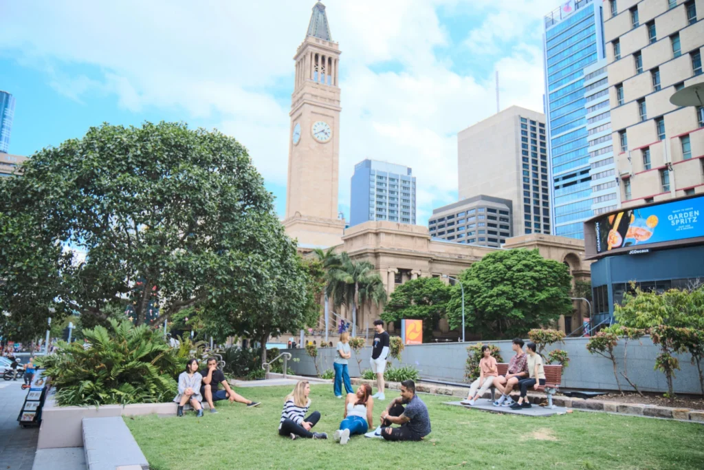 Vue de Brisbane, Australie