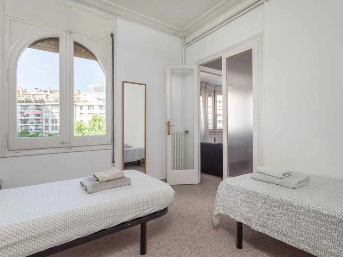 Appartement partagé entre étudiants, séjour linguistique à Barcelone, Espagne