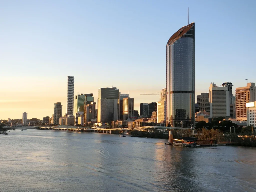 Vue de Brisbane, Australie
