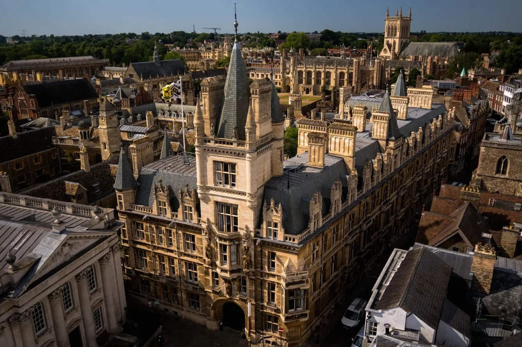 Vue de Cambridge, Angleterre