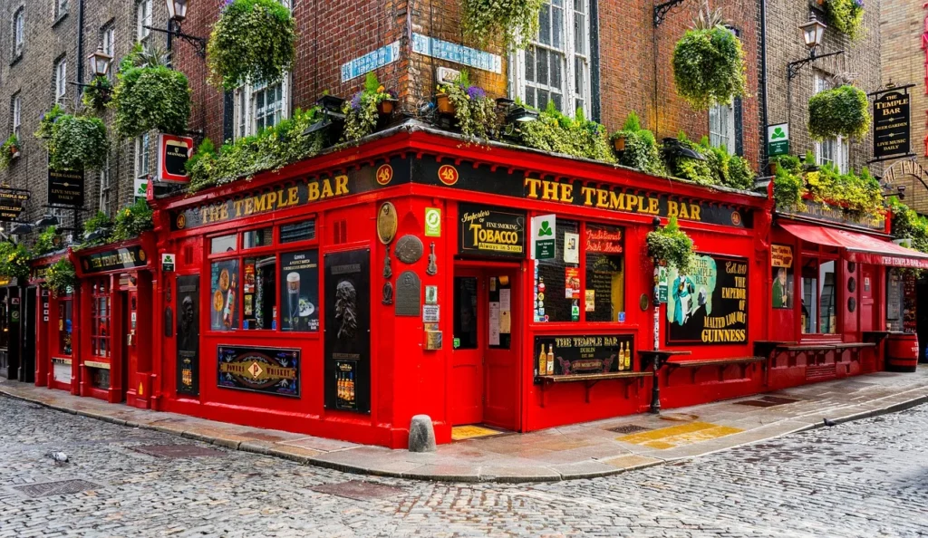 Vue de Dublin, Irlande