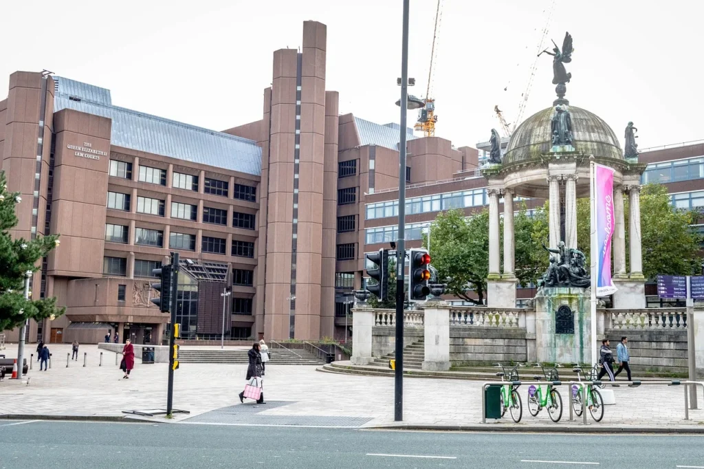 Vue de Liverpool, Angleterre