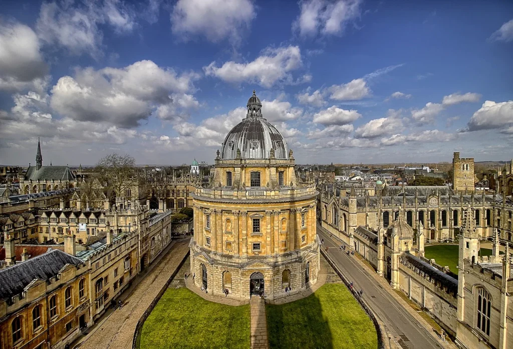 Vue de Oxford, Angleterre
