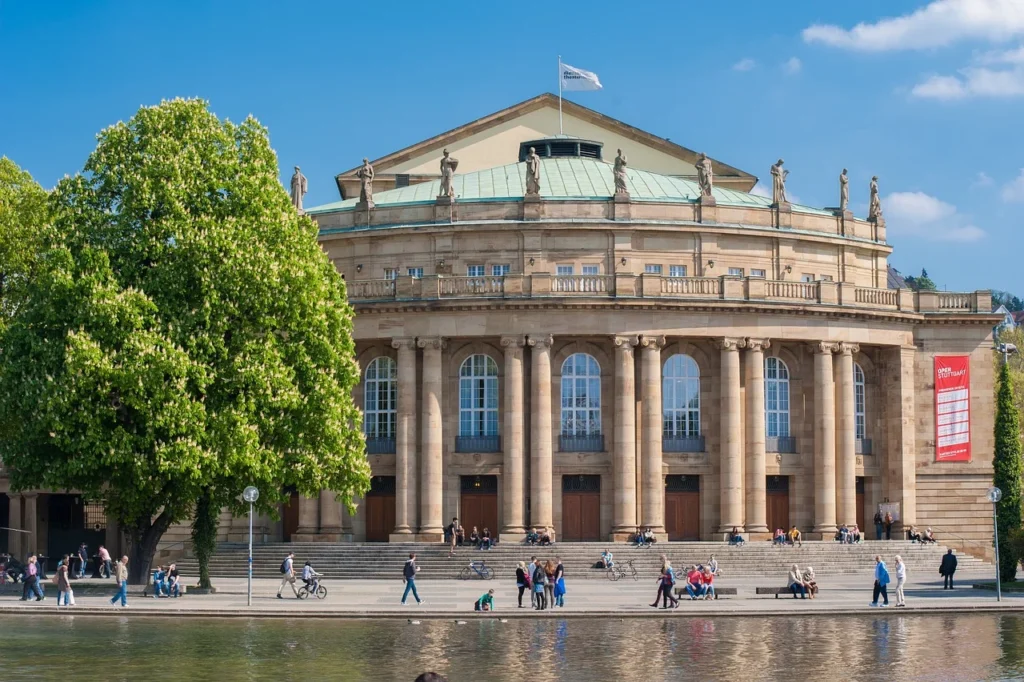 Vue de Stuttgart, Allemagne