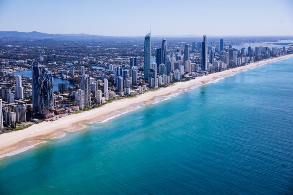Vue de Surfers Paradise