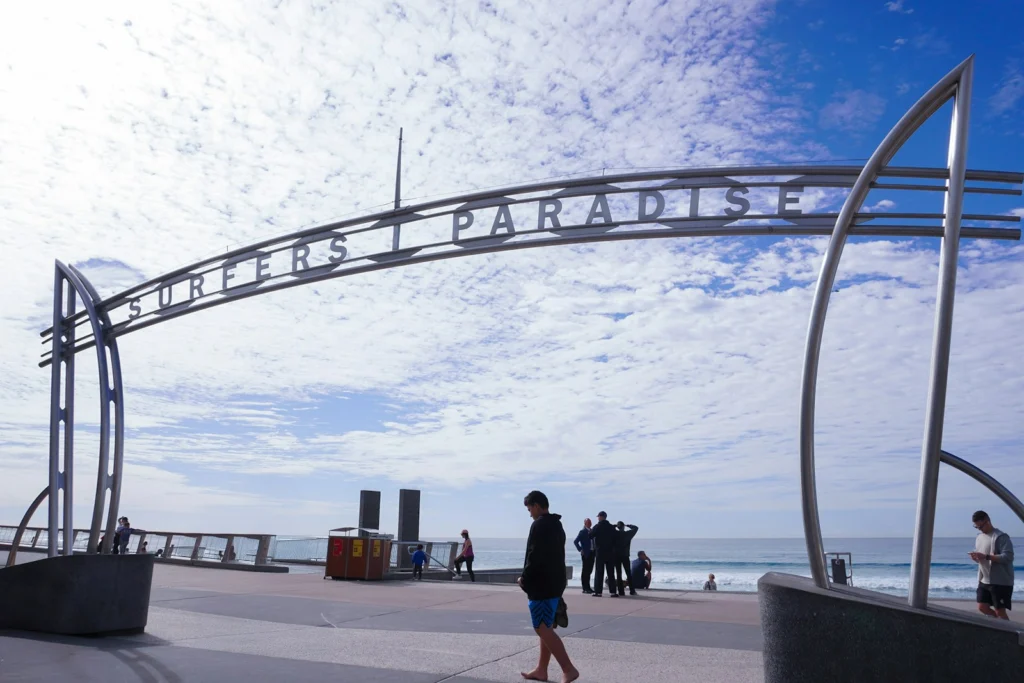 Vue de Surfers Paradise
