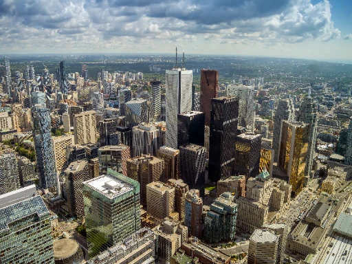 Une rue de Toronto
